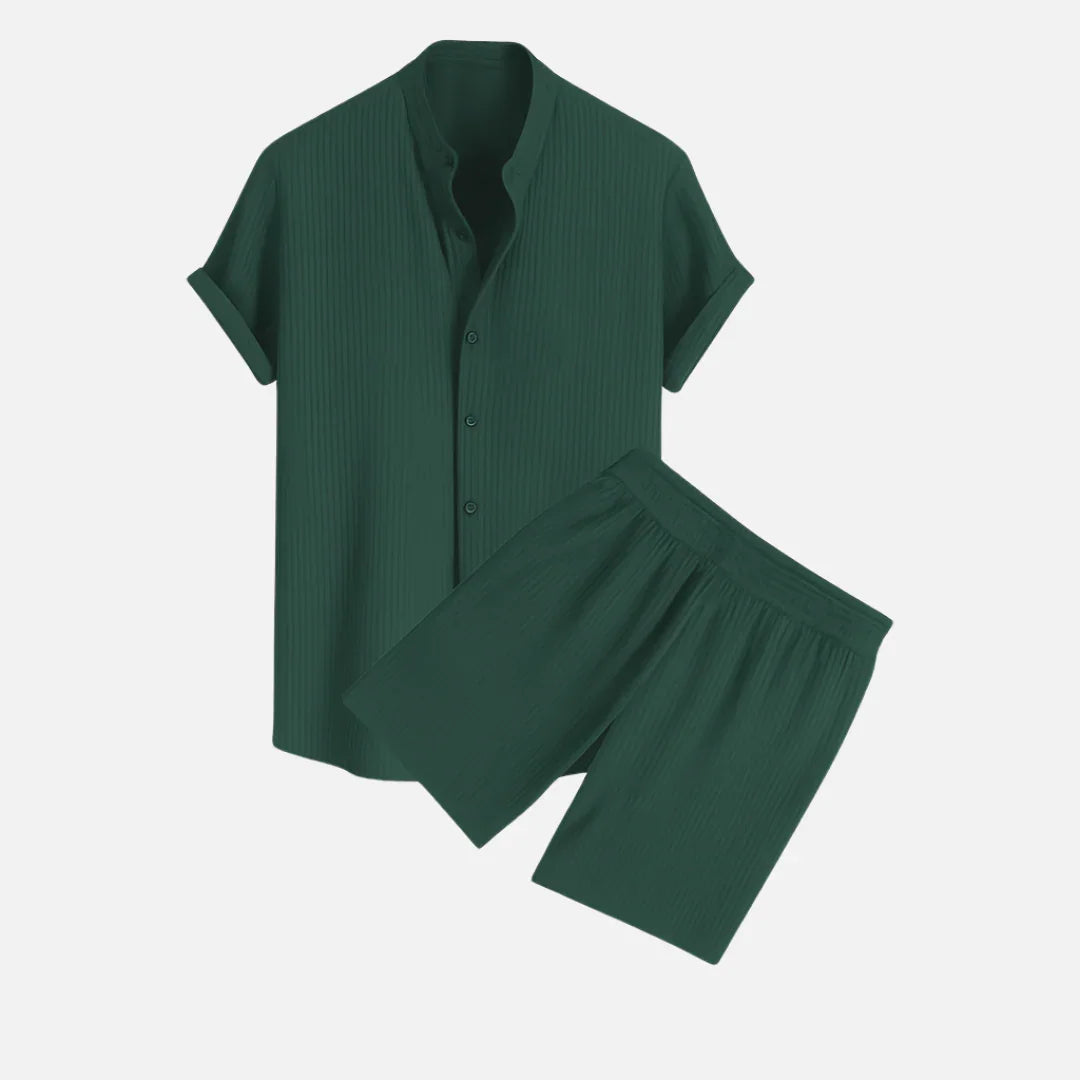 Riviera Summer Shirt & Shorts Set