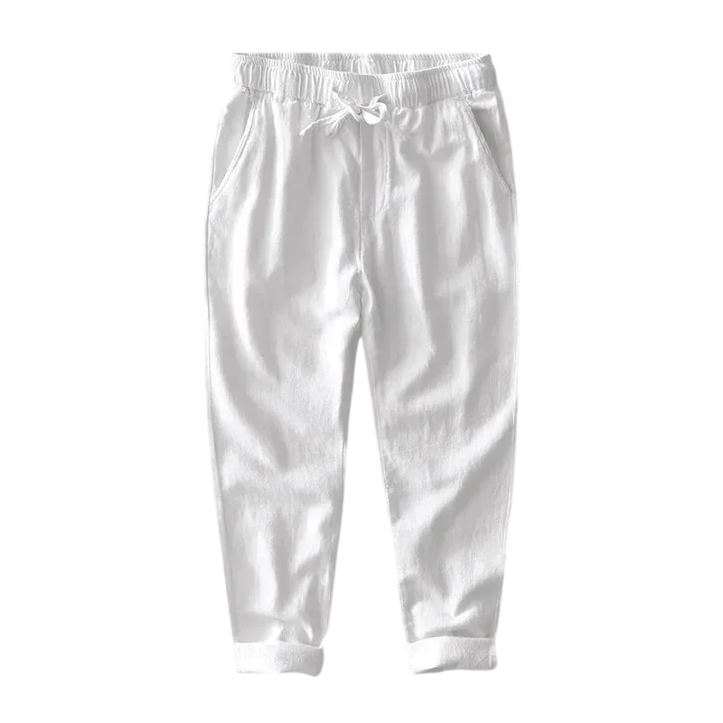 Men's Linen Trousers Filo - Pure