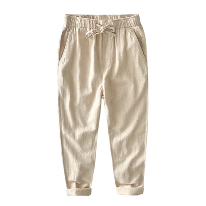 Men's Linen Trousers Filo - Pure